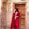 Blood Maroon Colour – A Perfect Traditional Outfit