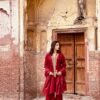 Blood Maroon Colour – A Perfect Traditional Outfit